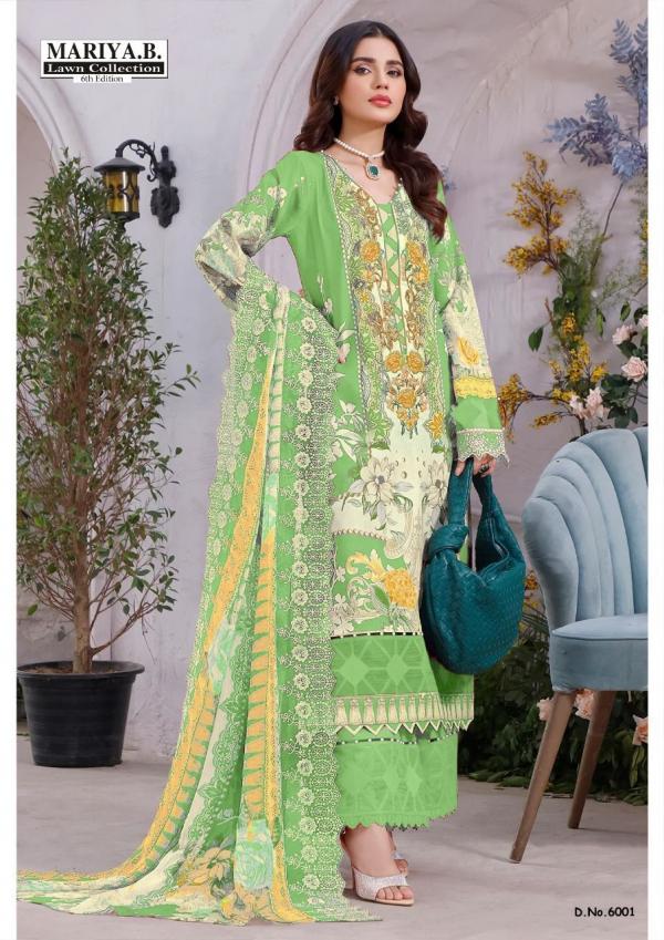 Mariya B Original Lawn Vol-6 Lawn Cotton Designer Dress Material